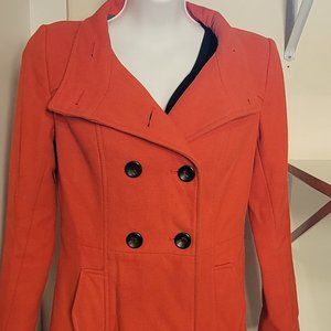 Fall orange coat